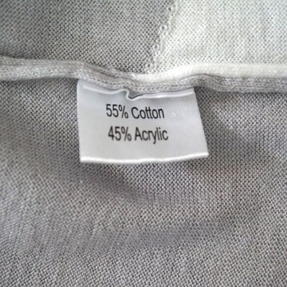 Angel Apparel Women Size Medium Tunic Top Cross Stripe Color Block - Picture 8 of 9